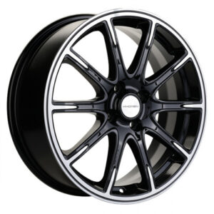 Диски 1707 Khomen 1707 6,5x17 4*100 Et:43 Dia:60,1 Black-FP