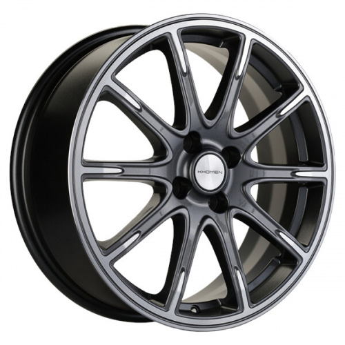 Диски 1707 Khomen 1707 6,5x17 4*100 Et:41 Dia:60,1 Gray-FP