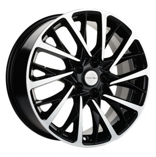 Диски 1804 Khomen 1804 7,5x18 5*108 Et:40 Dia:60,1 Black-FP