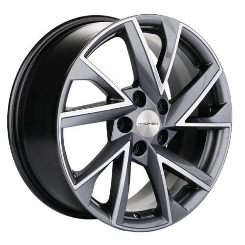 Диски 1714 Khomen 1714 7x17 5*108 Et:40 Dia:60,1 Gray-FP
