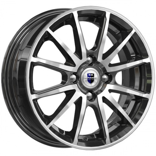 Диски Квант K&K Квант 5,5x14 4*100 Et:40 Dia:54,1 алмаз черный