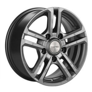 Диски 1602 Khomen 1602 6,5x16 5*139,7 Et:40 Dia:98 Gray