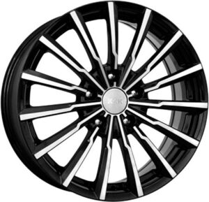 Диски Акцент K&K Акцент 5,5x14 4*100 Et:46 Dia:54,1 алмаз черный