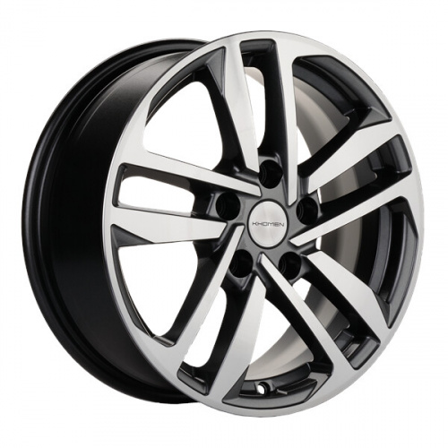 Диски 1612 Khomen 1612 6,5x16 5*100 Et:39 Dia:57,1 Gray-FP