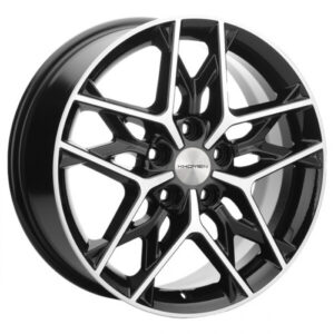 Диски 1709 Khomen 1709 7x17 5*108 Et:45 Dia:60,1 Black-FP
