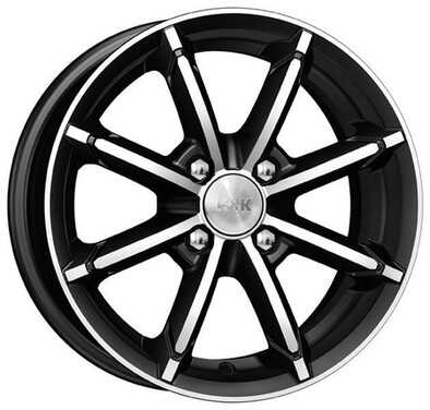 Диски Sportline K&K Sportline 6x14 4*100 Et:40 Dia:67,1 алмаз черный
