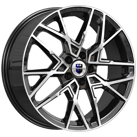 Диски Вудроф K&K Вудроф 7x18 5*114,3 Et:37 Dia:66,6 алмаз чёрный