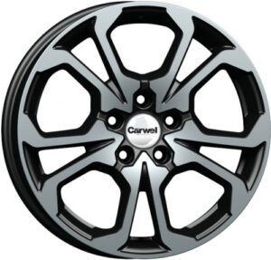 Диски Ванда Carwel Ванда 6,5x17 5*114,3 Et:50 Dia:66,1 BK