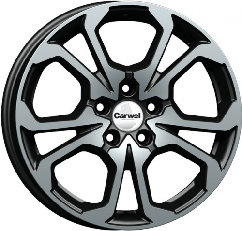 Диски Ванда Carwel Ванда 6,5x17 5*114,3 Et:50 Dia:66,1 BK