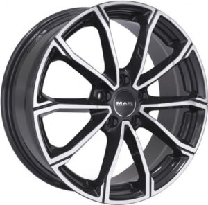 Диски DaVinci MAK DaVinci 6x16 5*112 Et:43 Dia:57,1 Black Mirror