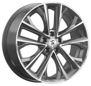 Диски КР012 Premium Series КР012 7x18 5*114,3 Et:48,5 Dia:67,1 Diamond Gloss Graphite