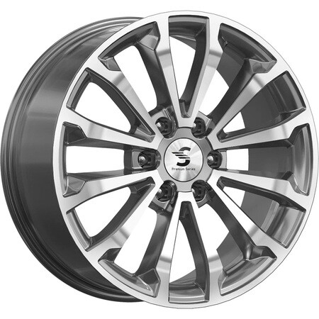 Диски КР006 Premium Series КР006 8,5x20 6*139,7 Et:25 Dia:106,1 Diamond gloss graphite