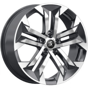Диски КР015 Premium Series КР015 7,5x19 5*108 Et:36 Dia:65,1 Diamond Black Gris