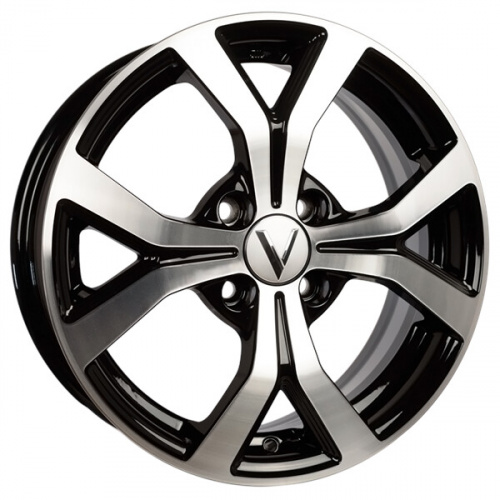 Диски K147 Вектор K147 6x15 4*100 Et:40 Dia:60,1 Алмаз черный