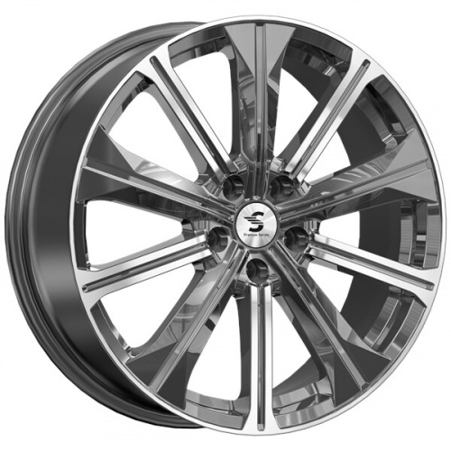 Диски КР013 Premium Series КР013 7x19 5*114,3 Et:45 Dia:67,1 Diamond gloss graphite