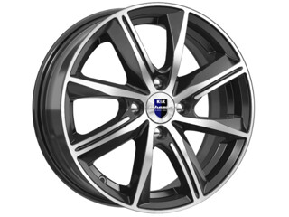 Диски Арнар K&K Арнар 6x15 4*100 Et:35 Dia:67,1 алмаз чёрный