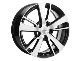 Диски 1704 Khomen 1704 7x17 5*108 Et:50 Dia:63,3 Black-FP