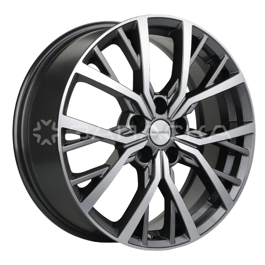 18 Khomen KHW1806 Haval DARGO 7.0*18 5*114.3 ET40 D66.5 GRAY-FP KHW1806