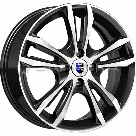 16 КиК Samara 6.0*16 5*100 ET40 D67.1 алмаз черный SK Samara