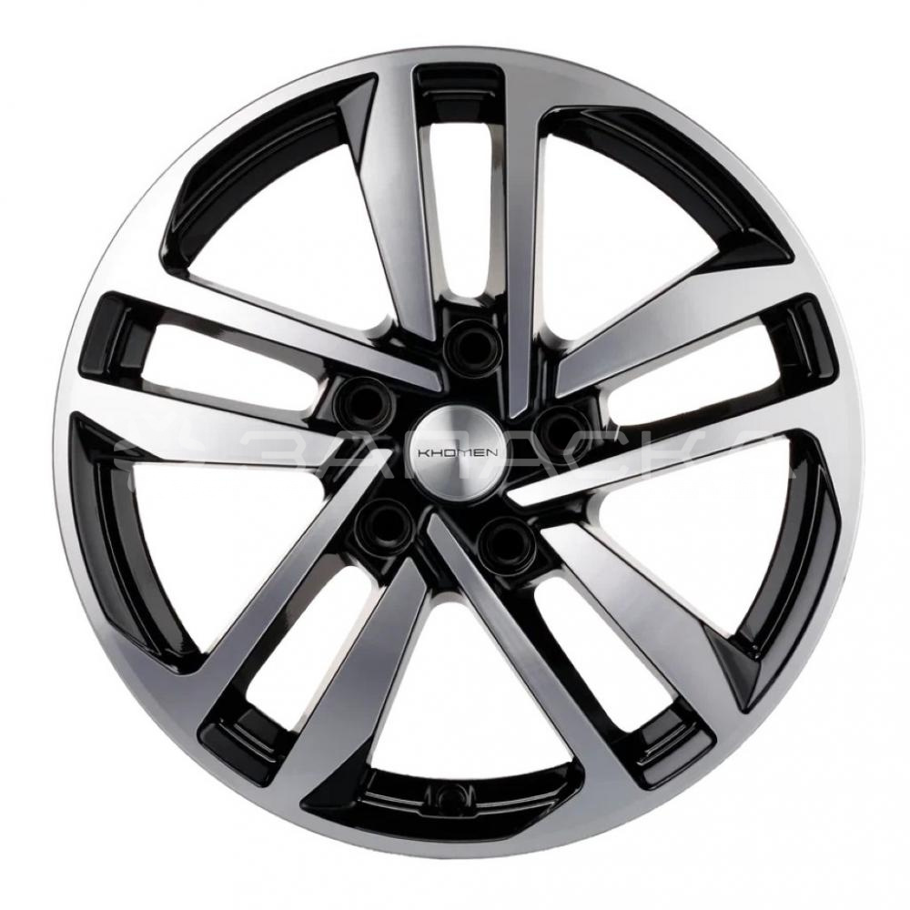 16 Khomen KHW1612 ZV 16 Elantra/Ceed/Cerato/i30 6.5*16 5*114.3 ET50 D67.1 BLACK-FP KHW1612