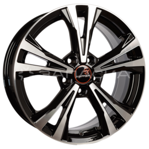 17 Вектор R204 A 17 Skoda Octavia 7.0*17 5*112 ET49 D57.1 Алмаз черный R204