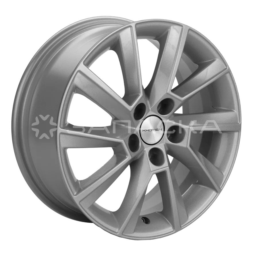 15 Khomen KHW1507 ZV Polo 6.0*15 5*100 ET40 D57.1 F-SILVER KHW1507