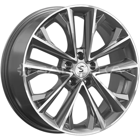 18 SKAD Premium Series КР012 RAV4 A5 7.0*18 5*114.3 ET35 D60.1 Diamond gloss graphite КР012