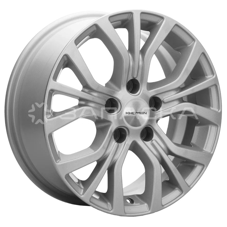 16 Khomen KHW1608 Outlander 6.5*16 5*114.3 ET38 D67.1 F-SILVER KHW1608