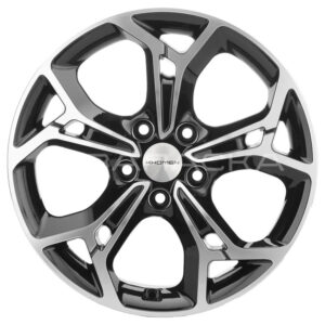 17 Khomen KHW1702 ZV Tiguan 7.0*17 5*112 ET40 D57.1 BLACK-FP KHW1702