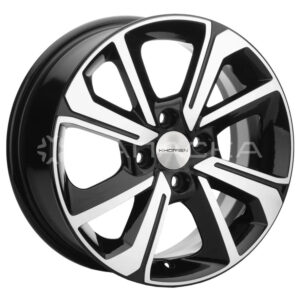 15 Khomen KHW1501 ZV Lada Granta 6.0*15 4*98 ET36 D58.6 BLACK-FP KHW1501