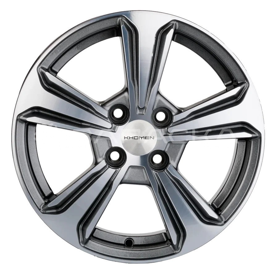15 Khomen KHW1502 ZV Vesta/Almera 6.0*15 4*100 ET50 D60.1 G-SILVER-FP KHW1502