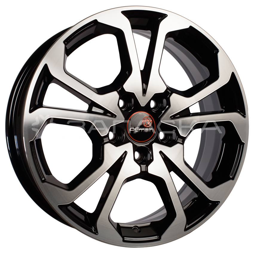 17 Вектор R242 A 17 Creta 6.5*17 5*114.3 ET49 D67.1 Алмаз черный R242