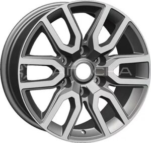 17 Khomen KHW1723 Toyota LC PRADO/Lexus GX 8.0*17 6*139.7 ET25 D106.1 GRAY-FP KHW1723