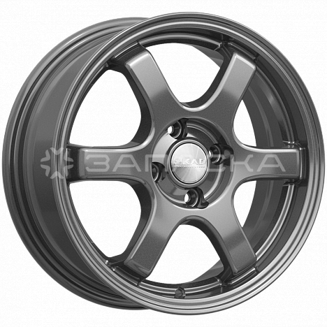 15 СКАД Киото 6.0*15 4*100 ET38 D67.1 графит Киото