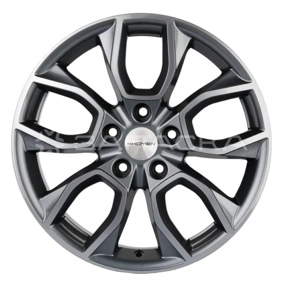 17 Khomen KHW1713 ZV Kodiaq 7.0*17 5*112 ET40 D57.1 GRAY-FP KHW1713