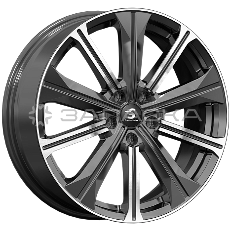 19 SKAD Premium Series КР013 EXEED TXL 7.0*19 5*108 ET36 D65.1 Diamond Black Gris КР013
