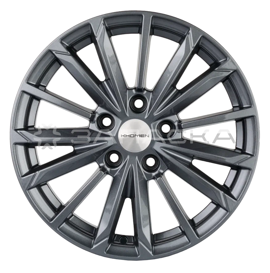16 Khomen KHW1611 16 ZV Ceed/Cerato/i30 6.5*16 5*114.3 ET50 D67.1 F-SILVER-FP KHW1611