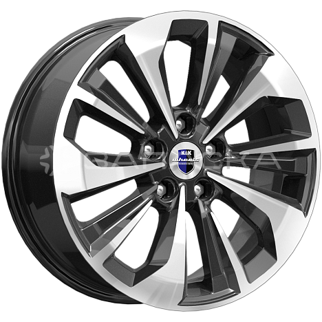 17 КиК Авиор 7.0*17 5*114.3 ET40 D66.1 алмаз черный Авиор