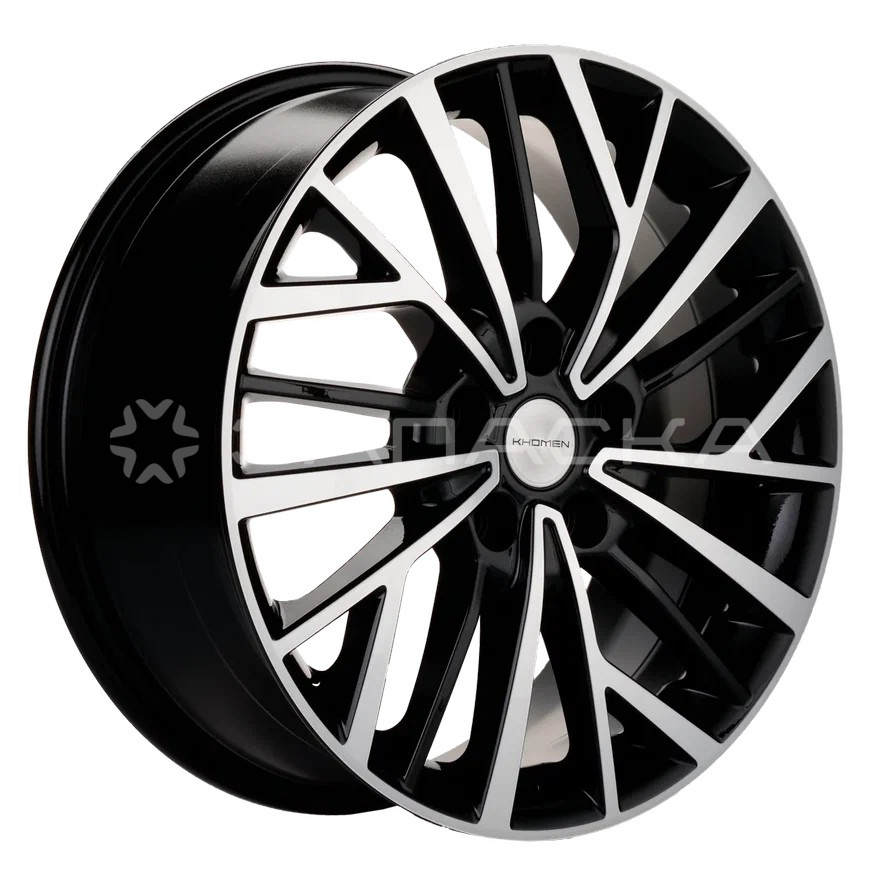 17 Khomen KHW1717 17 Tucson 7.00*17 5*114.3 ET51 D67.1 BLACK-FP KHW1717